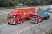 Freightliner & Volvo,  Owens Freight,  Sydney