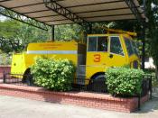 Thornycroft  Fire Engine, Melakka,  Malaysia.