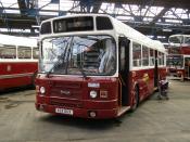 Edinburgh Leyland National 102 At Central Garage, Edinburgh