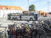 Arriva/nt Bus In Fredrikshavn