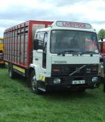 1989 Volvo Fl6 Cattle Truck.