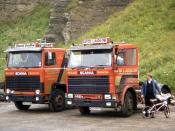 Scania 142M NBS 832Y & Scania 141 TNS 870W (David Laidlow) Scrabster