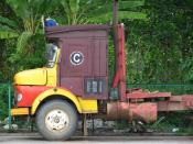 Mercedes Logging Truck