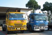 Sometimes it's a Mitsubishi & sometimes it's a Fuso