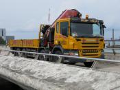Scania on the Barrage