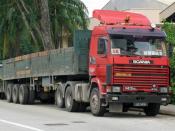 Malaysian Scania 143M-470 (JLE 9006)