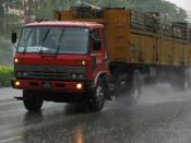 Nissans In The Rain