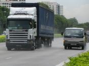 Scania 114L-340 (BKM 9412) Broadlink Logistics