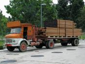 Mercedes Timber Cab