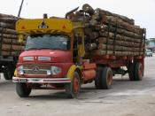 Mercedes Logging Trucks