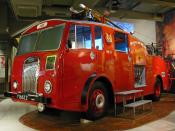 Dennis F12 with Ajax Wheeled Escape - Singapore Fire Service