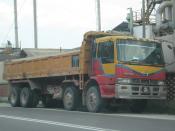 Hino Tipper Truck WPK 5889 Petaling Jaya Malaysia