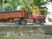 Scania Sidetipping articulated Tipper Malaysia