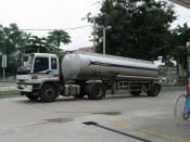 Izusu Petrol Tanker Malaysia