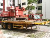 20 Footer Flat Trailer , Tong Soon