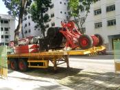 20 Footer Flat Trailer , Tong Soon