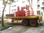 20 Footer Flat Trailer , Tong Soon