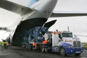 Our Truck Under Russian Cargo Plane
