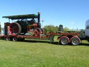 Ransome Traction Engine.